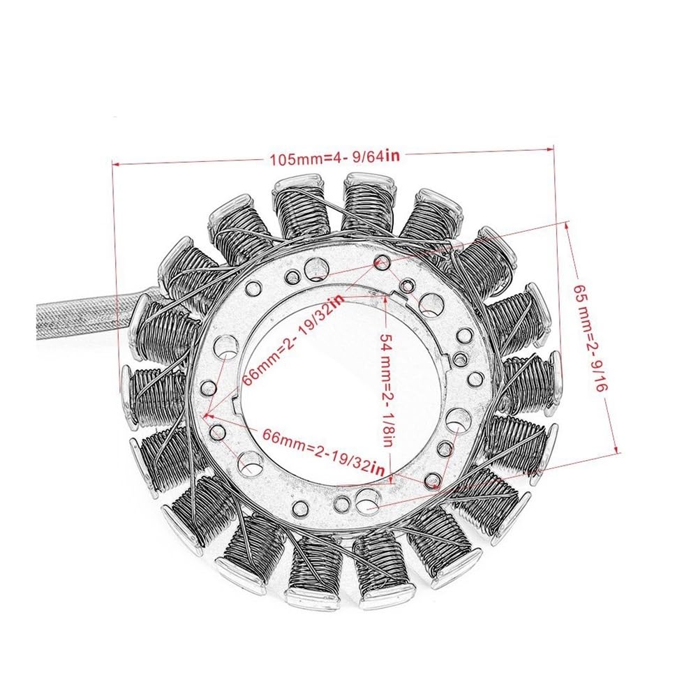Cewki stojan zapłonowy Magneto Motocykl Magneto Generator Stojana Cewka Dla 1198 1098 SP R S RBAYLISS Standardowy STRICOLORE 26440171A 26420172A