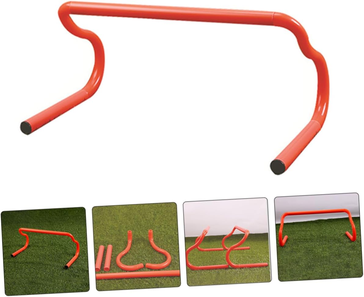 Detachable Speed Agility Training Hurdles Set 3pcs 19 x 9 Sports Equipment for Soccer Basketball Boys and Girls Exercise and Running Training