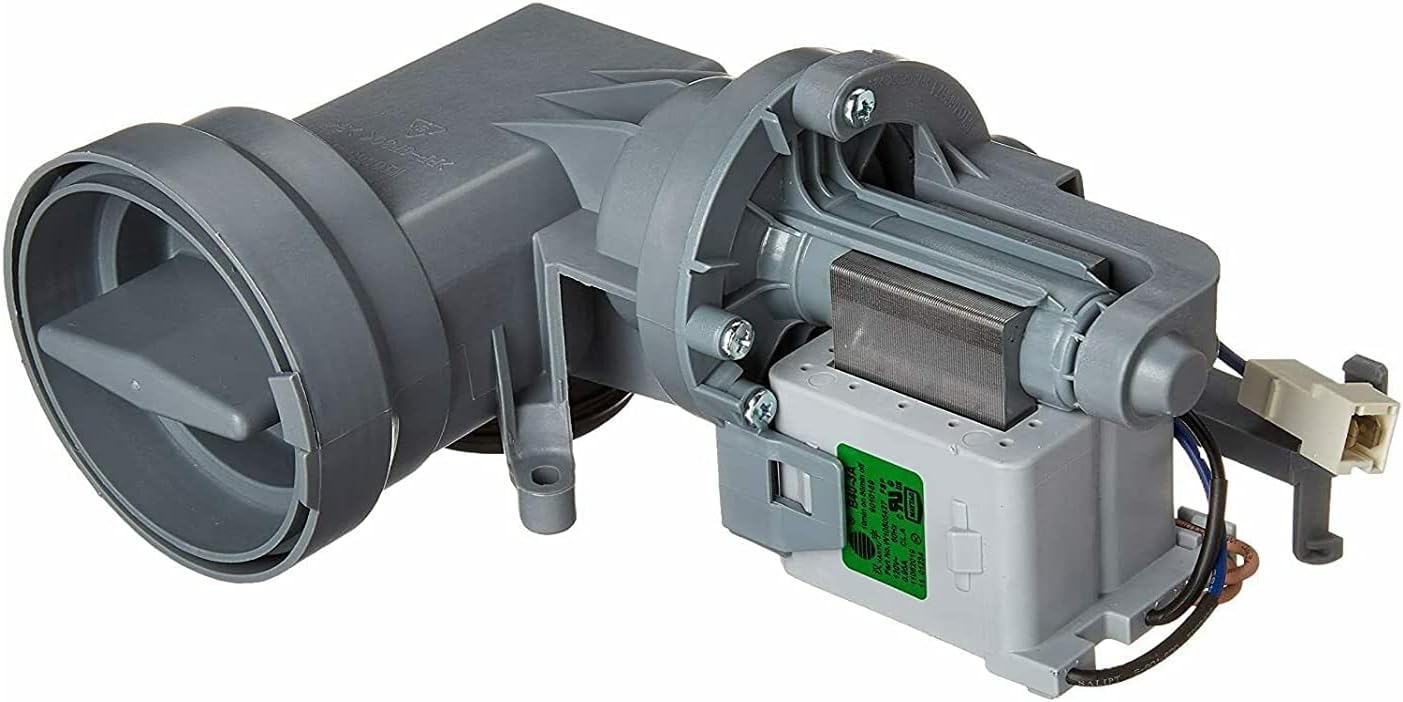Drain Pump Replacement For Whirlpool WFW92HEFC0 WFW92HEFU0 WFW92HEFW0 WFW94HEAC2 WFW94HEAW2 WFW95HEDC0 WFW95HEDU0 WFW95HEDW0 WFW97HEDBD0 WFW97HEDC0 WFW97HEDU0 WFW97HEDW0 Washing Machine