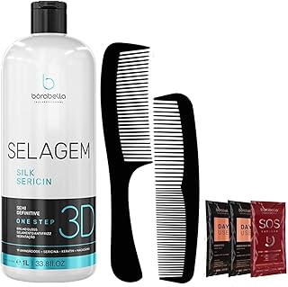 Selagem Capilar 3D SILK Profissional Borabella 1L