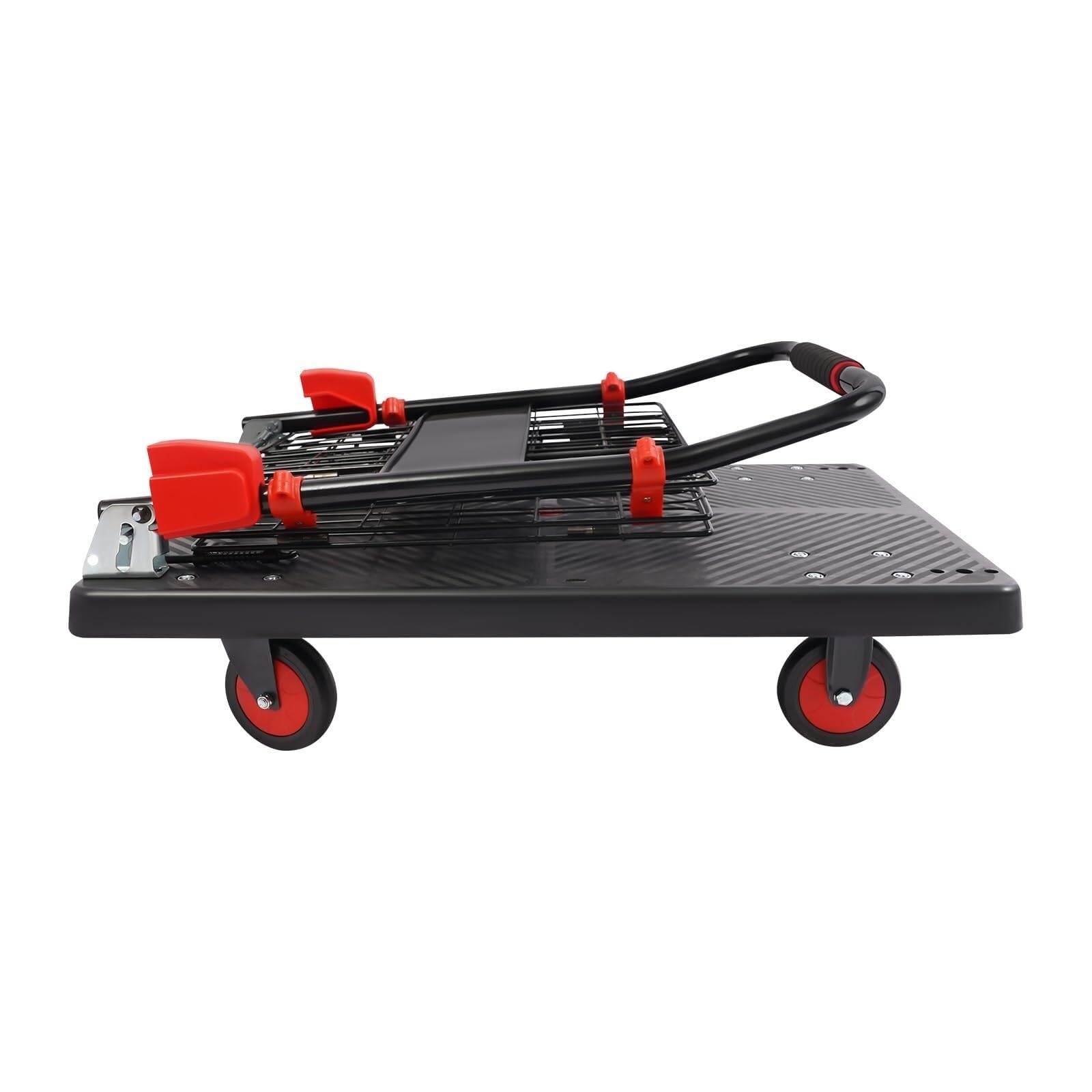 Transportkarre Hubwagen Faltbarer Dolly-Sackkarre Mit Käfig, Faltbarer Gitterkäfig, Pritschenwagen, Abnehmbarer Käfigwagen Transporthilfe