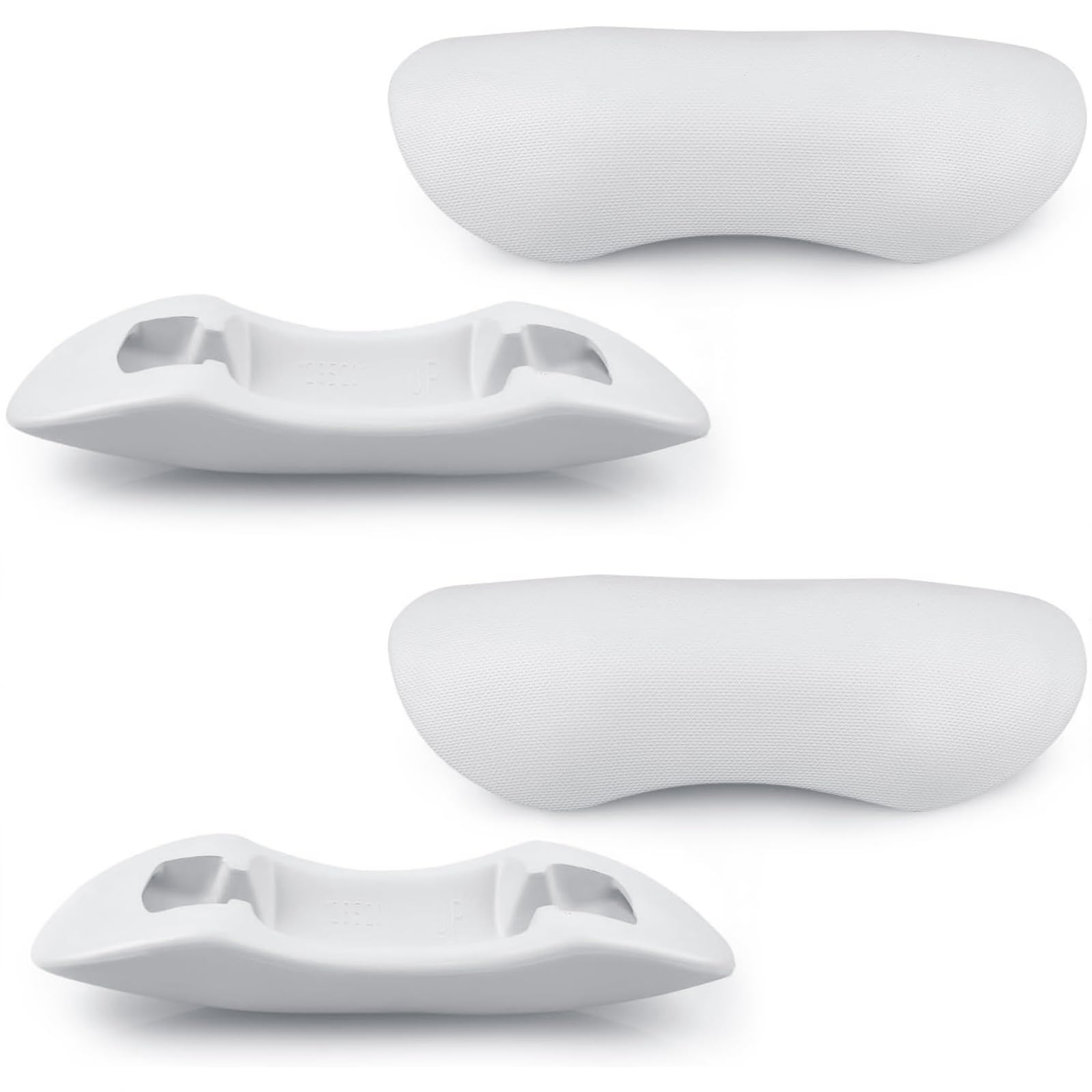 IWIWE 77444 1285201 Hot Tub Spa Head Rest Replacement Pillows Compatible with Hot Spring/Watkins/Hot Tub (2015-2019) Spa Neck Pillow Fits Hot Spot Relay Rhythm SX Tempo TX Head Rest For Hot Tub-4 Pack