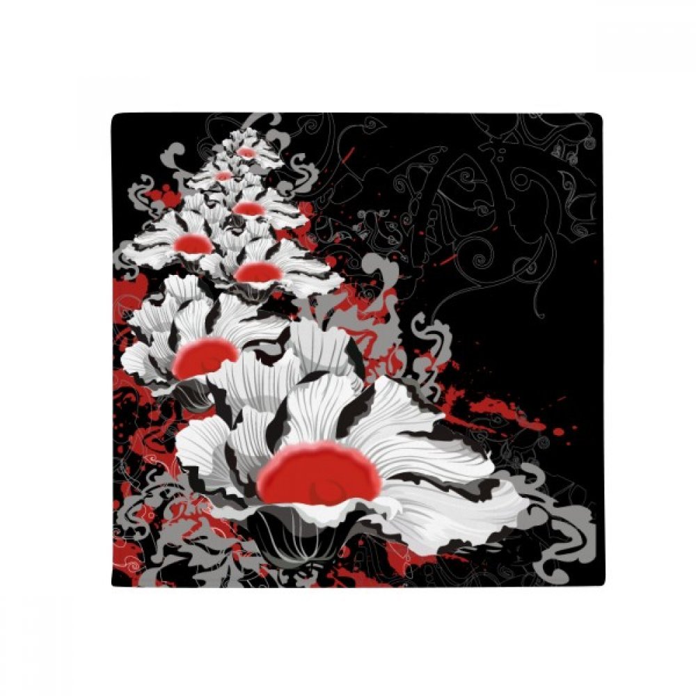 Tapis de sol pivoine anti-glisse contre les salissures de cuisine