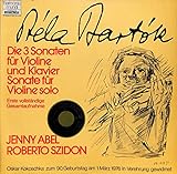  Bèla Bartòk: Die 3 Sonaten für Violine und Klavier / Sonate für Violine solo - HA 227 073 - Vinyl LP