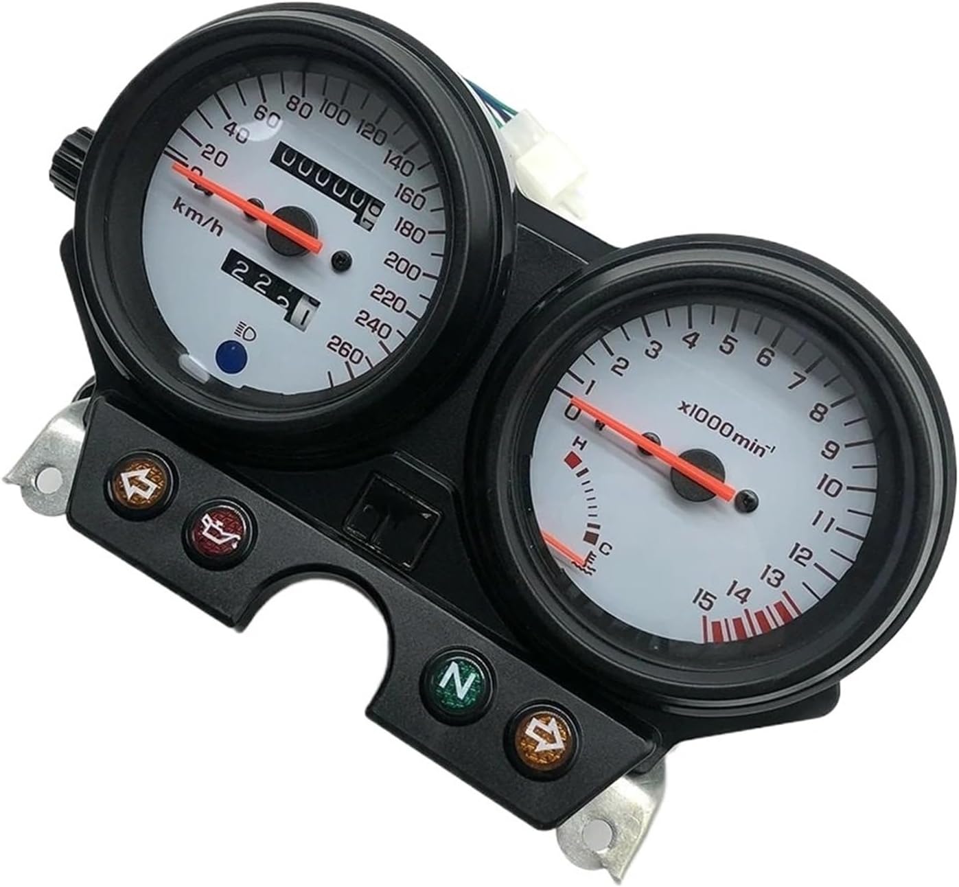 Prędkościomierz motocyklowy Motocykla instrumenty Pasuje do motocykla HONDA CB 600 Hornet 600 CBR600 1996-2002 Prędkościomierz Wskaźniki Obrotomierz