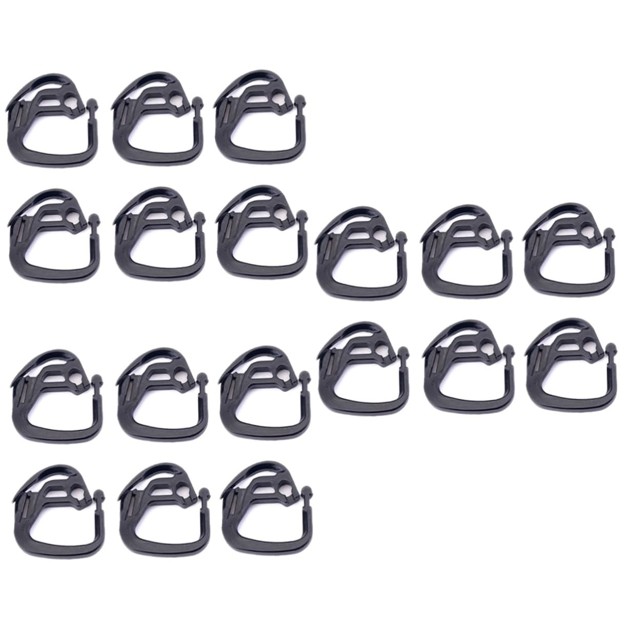 Happyyami 150 Pcs Shade Net Greenhouse Accessories Garden Supplies Net Holders Alloy Hooks Curtain Net Folder