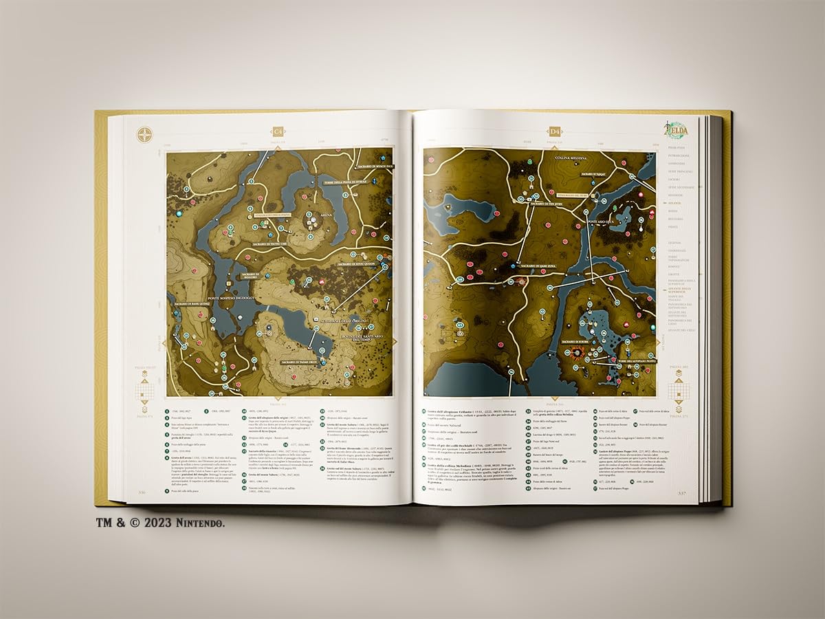THE LEGEND OF ZELDA ™ : TEARS OF THE KINGDOM -LA GUIDA UFFICIALE COMPLETA - EDIZIONE STANDARD - IN ITALIANO
