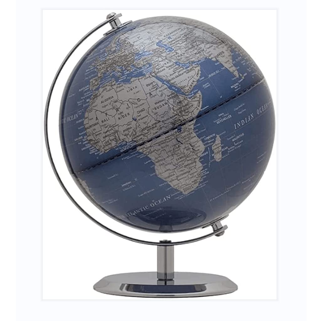 Globe, Retro Educational with Stand Small Children Adult Globe Home Decor - Clear Text Marking(32cm)