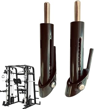 1/4 Set Drop Set Pin Gym - 2 Piece Workout Machine Weight Stack, Weight Stack Adjustment Pin, Gym Stack Pin Replacement, Rust Proof Weight Stack, Anti-Rust Weight Latch for Fitness Equipment