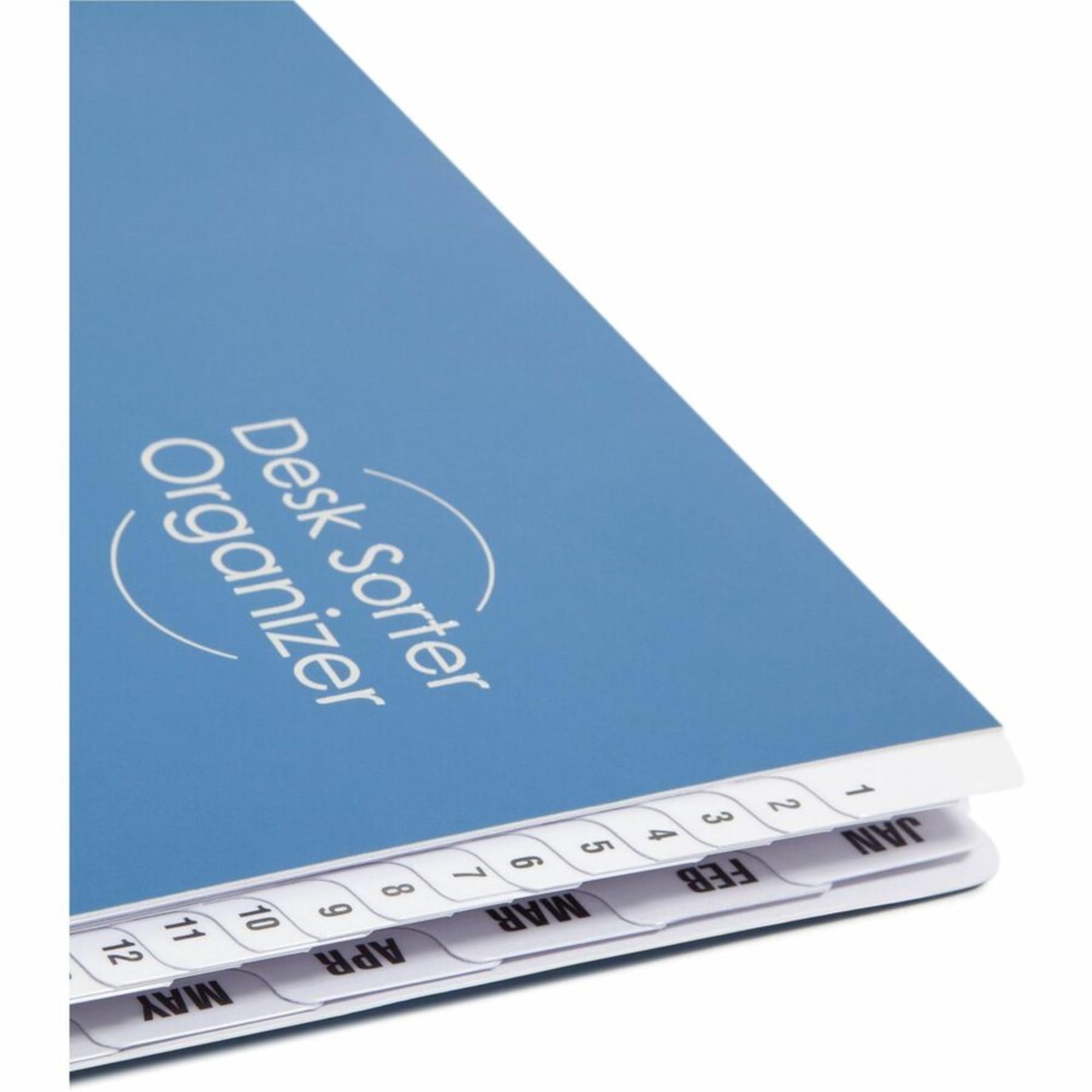 Smead Desk File/Sorter, Daily (1-31) and Monthly (Jan.-Dec.), 43 Dividers, Letter Size, Blue (89235) 1