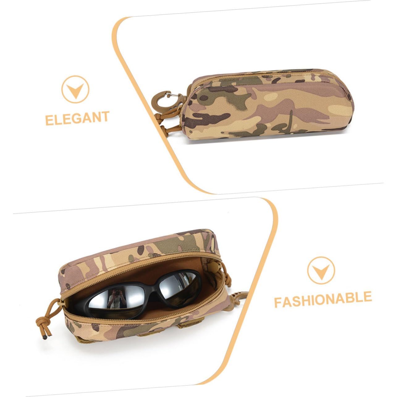 PACKOVE Brillenetui brillenbeutel brillenbox Brillenhalter Sonnenbrillen-Tragetasche Sonnenbrillen für Herren Herren-Sonnenbrille Brillenorganisator -Aufbewahrungshalter