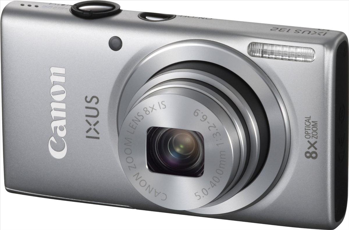 Canon Ixus 150 Compact - 16 MP Zoom X8 - Gris - Avec Boîte Et Accessoires