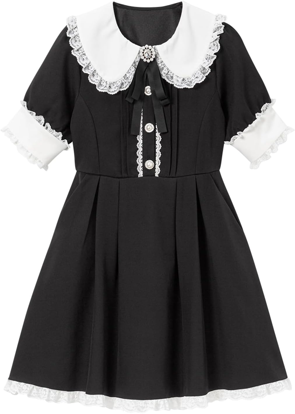 セーラー襟 ホワイト ワンピース 半袖 baby Dior セーラー襟 半袖