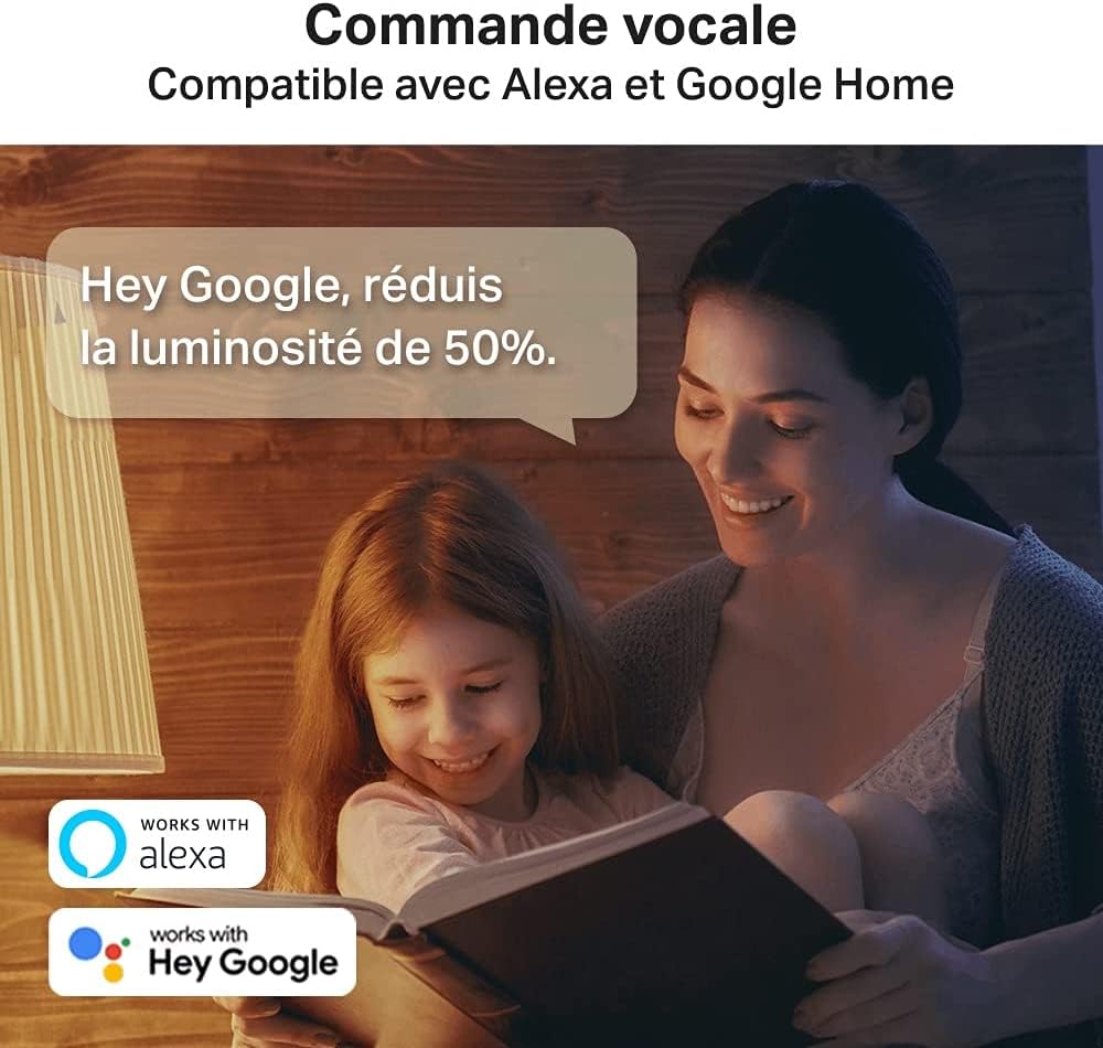 Tapo Ampoule Connectée WiFi, Ampoule LED E27 Multicolore 2700K-6500K, Ampoule Intelligente 8.7 W 806Lm, Compatible avec Alexa et Google Home, Commande Vocale, Economie d'énergie, Tapo L530E(3-pack)
