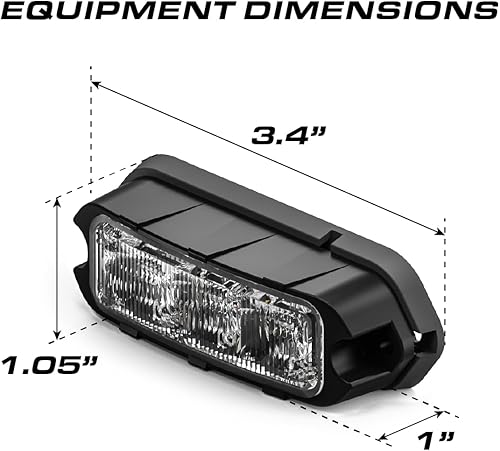 Miniatura 9 de Feniex Q3+Green LED Montaje en superficie RojoBlancoVerdeÁmbar