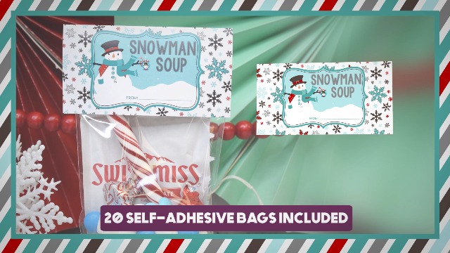 amazon-com-snowman-soup-cute-winter-hot-chocolate-treat-bag-toppers-for-party-favor-treat-bags-set-of-20-bag-toppers-with-20-self-adhesive-bags-also-included-by-amandacreation-home-kitchen for Free Printable Snowman Soup Bag Toppers Amazon.com: Snowman Soup Cute Winter Hot Chocolate Treat Bag Toppers for Party Favor Treat Bags, Set of 20 Bag Toppers With 20 Self-Adhesive Bags Also Included! by AmandaCreation : Home & Kitchen for Free Printable Snowman Soup Bag Toppers