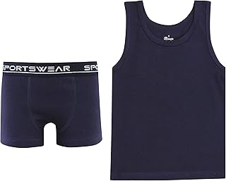 طقم ملابس داخلية توب كات وبوكسر للأولاد من تشارماين