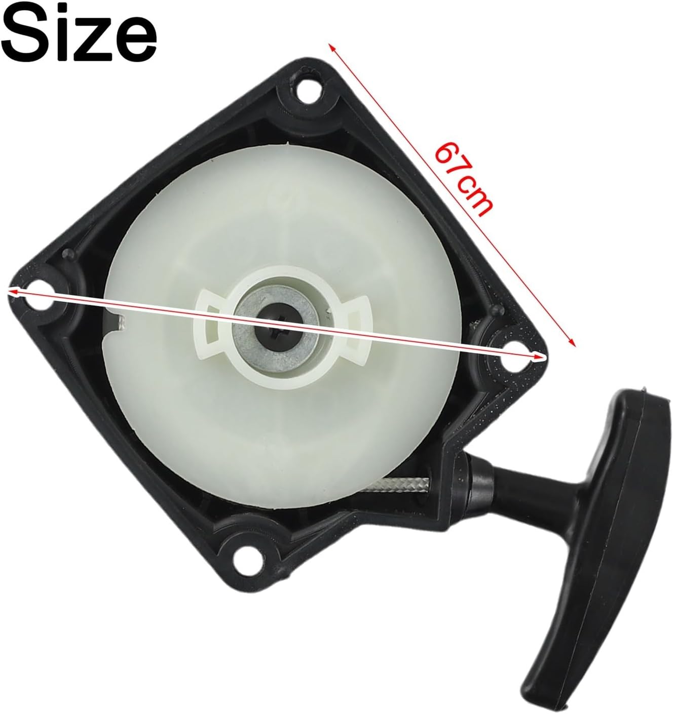 Pull Start Starter Fit for Brush Cutter Lawnmwoer Lawn Mowers Engine Hand Easy Install Part