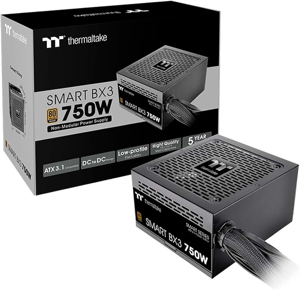 FONTE 750W TT SMART BX3 ALL FLAT CABLES 80+BRONZE PS-SPD-0750NNFABB-3