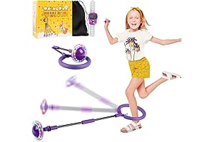 Foldable Skip Ball with Counter for Kids: Fun Fitness at Your Feet