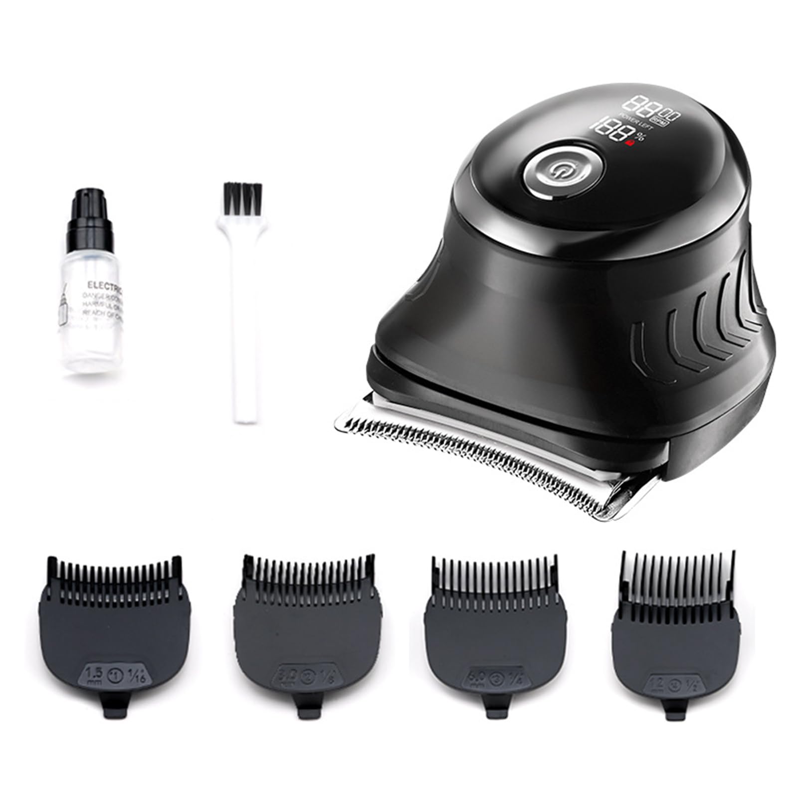 Cortadora de pelo para evitar tirones con un corte directo inalámbrico profesional 8