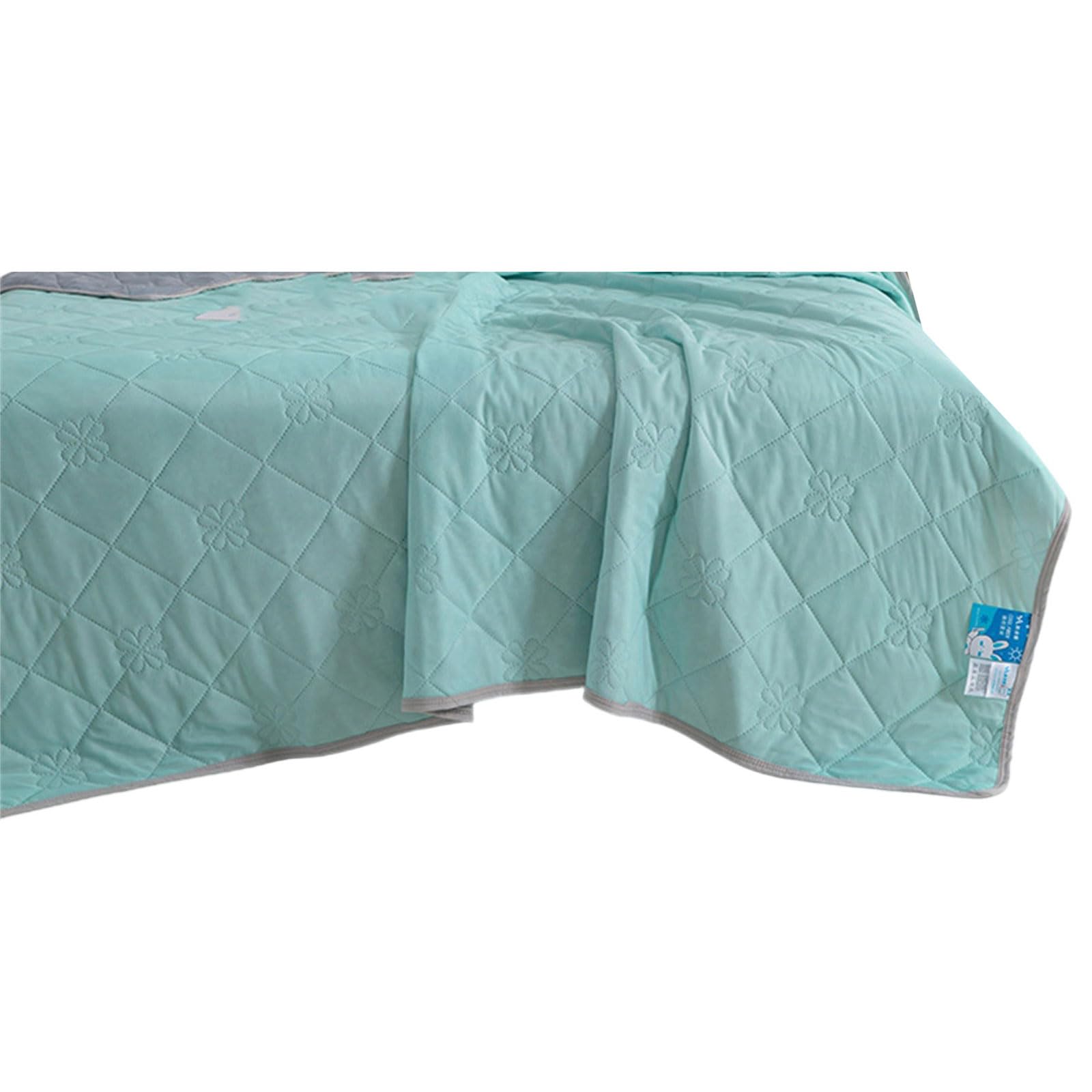 APGLSXY Hypoallergenics Cool Fabric Thin Blanket Easily Care Quilt Washable Foldable Design Bedspread Multiple Color Machine Washable Blanket