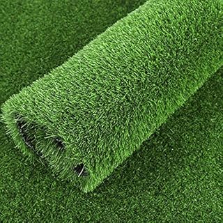 tonchean Artificial Grass Turf Astro Turf 3.3x33ft Grass Carpet Roll Indoor & Outdoor Faux Grass Carpet Rug Fire Resistant Realistic Synthetic Grass Turf Lawn Mat for Pet Patio Garden Balcony Wedding