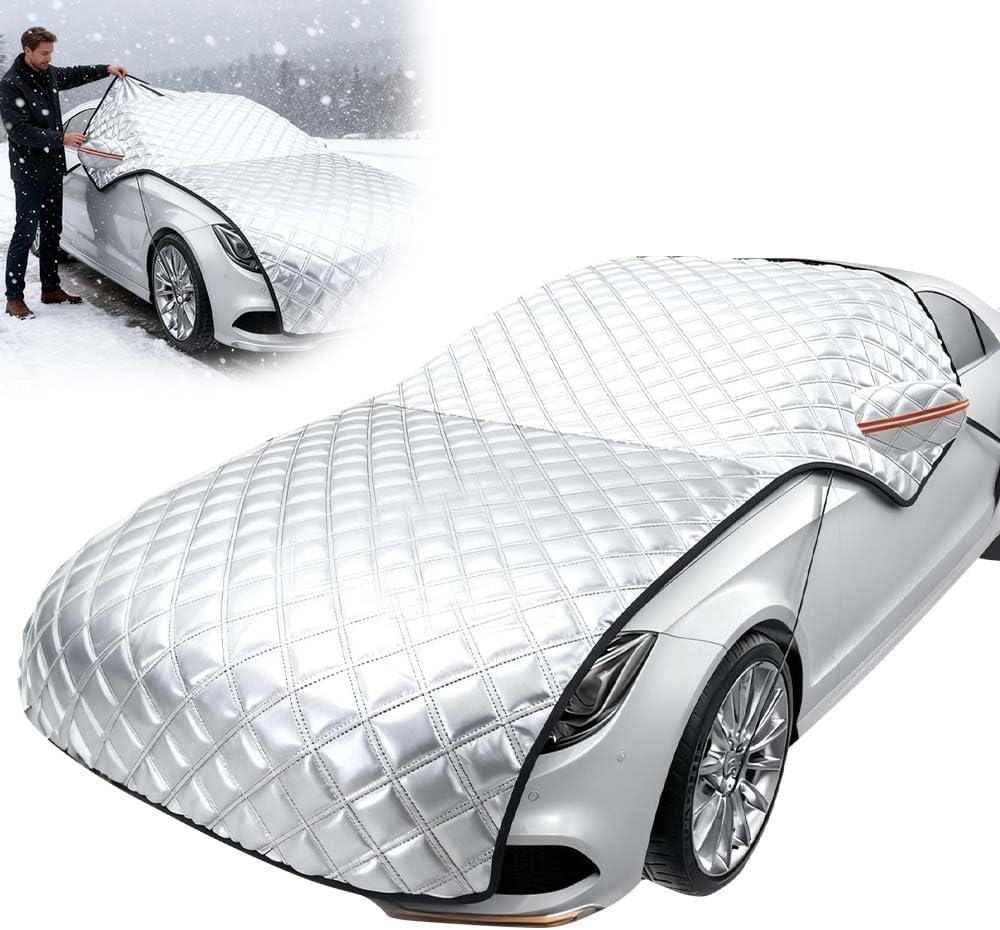 1 Piece Car Windshield Cover for Ice and Snow, Snow Windshield Cover for Car, Shield Windshield Protector for Cars, SUV, Winter Frost, Ice, Snow