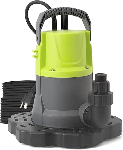 3/4 HP Pool Cover Pump Automatic On Off, 115V Above