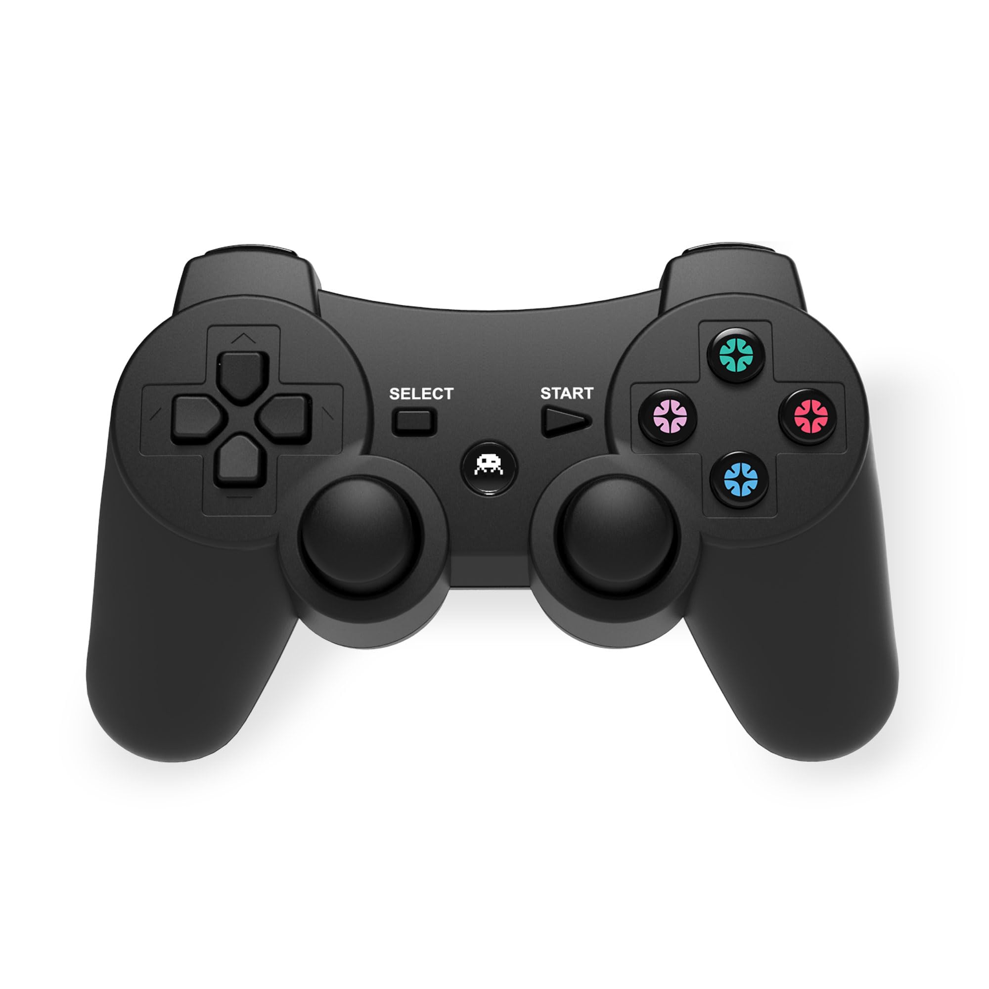 Freaks and Geeks-Mando inalámbrico PS3 + cable de carga 1M-negro