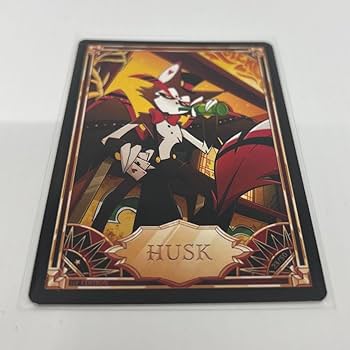 ハズビンホテルへようこそ hazbinhotel レアカード ハスク ハズビンホテル Hazbin Hotel ハスク トレカ トレーディング