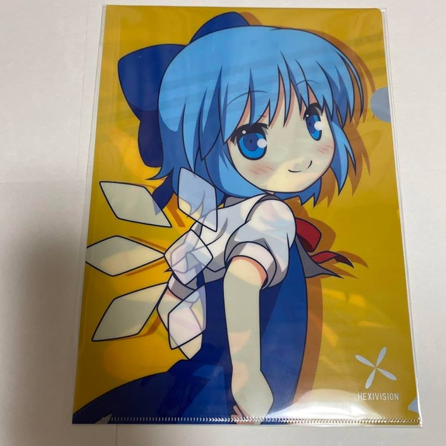 Amazon.co.jp: 東方 チルノ 水着 超 クリアファイル VH14 : おもちゃ