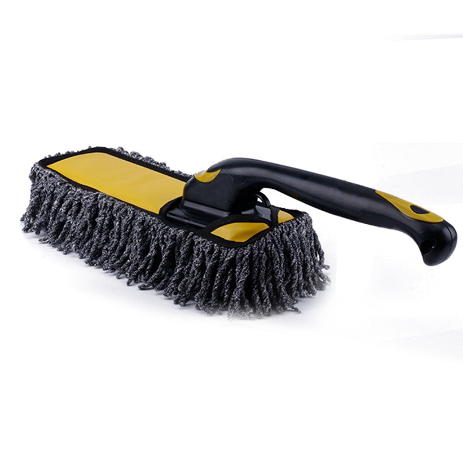 Szczotka do czyszczenia samochodu Mop do mycia samochodu obrotowa szczotka do mycia samochodu szczotka do czyszczenia wosku szczotka do mycia mopa narzędzie do czyszczenia (kolor: żółty, rozmiar: 61