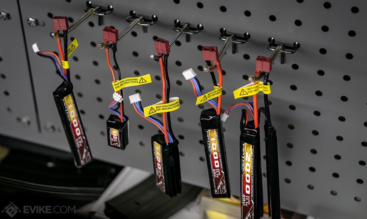 Evike Airsoft - Matrix High Performance 7.4V Stick Type Airsoft LiPo Battery (Model: 2500mAh / 20C / T-Plug)