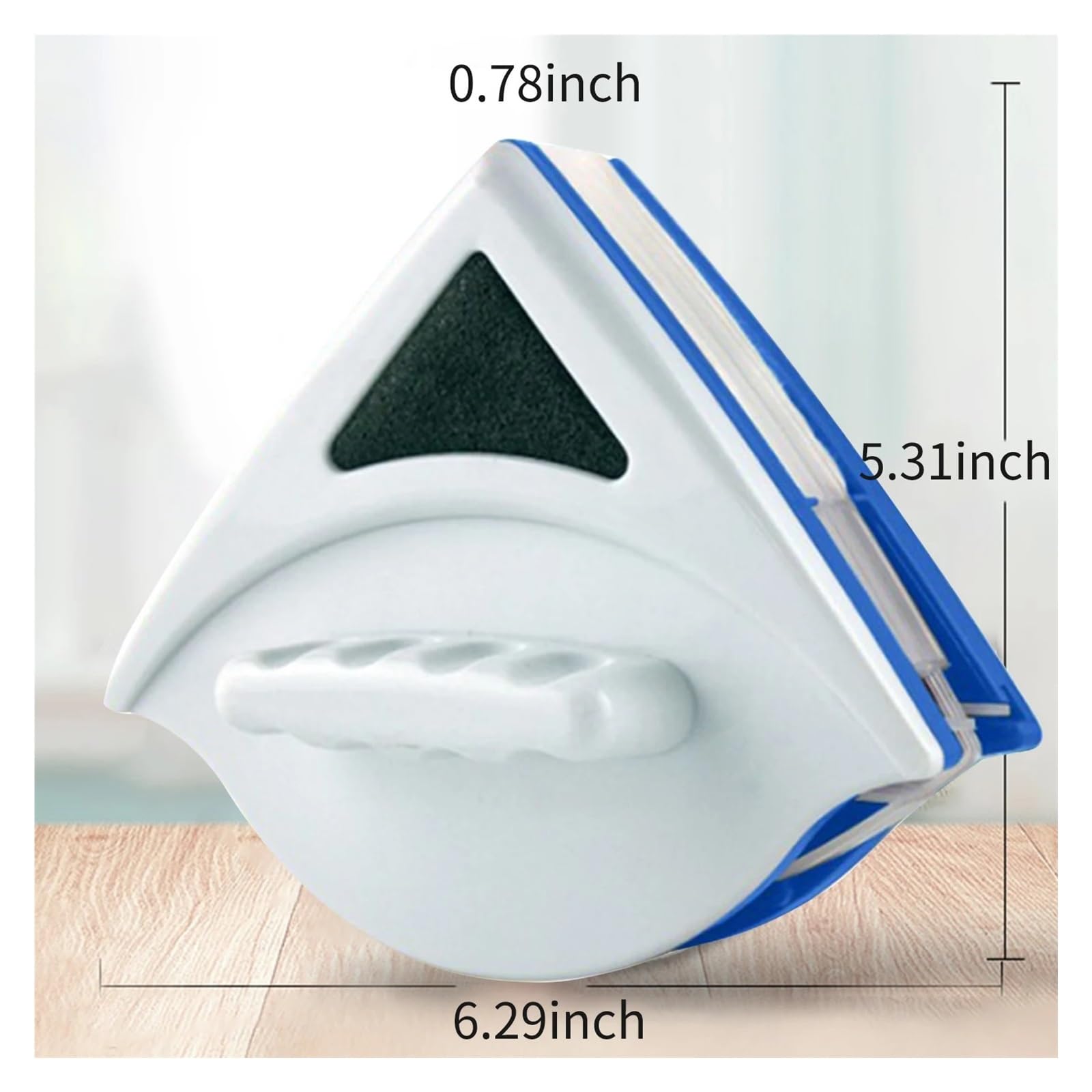 Limpiador magnético de vidrios for Ventanas Oficina y hogar, con Descarga automática Agua Doble Capa