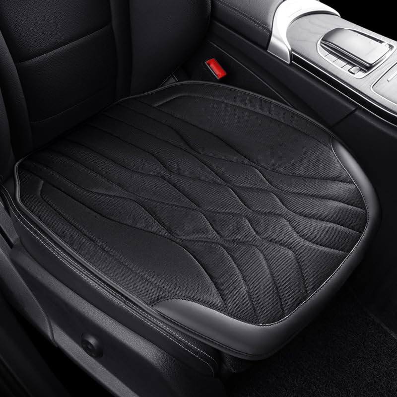 Coussin De Siège Auto En Mousse Mémoire Pour Peugeot 3008 2014-2017 - Noir, Antidérapant - Confort Et Soutien Lombaire - 7