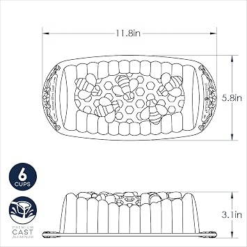 Nordicware Bal Kovanı Kek Kalıbı (97048)