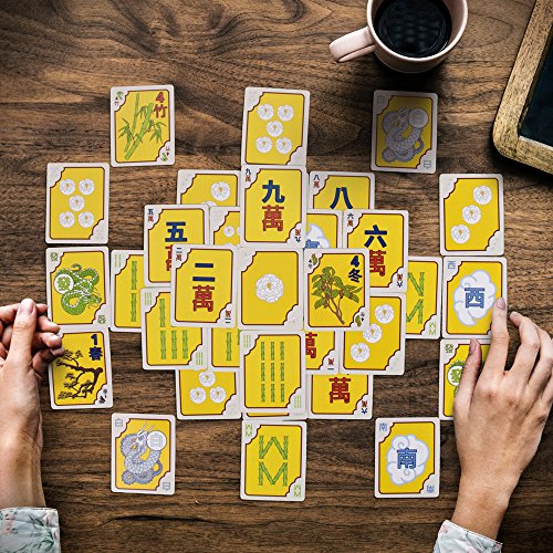 Baraja Deluxe de 144 Cartas de Mahjong Estilo Chino miniatura 6