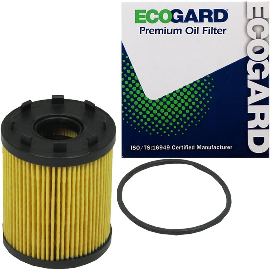 X6162 Premium Cartridge Engine Oil Filter for Conventional Oil Fits Fiat 500 1.4L 2012-2019, 500L 1.4L 2014-2020, 124 Spider 1.4L 2017-2020