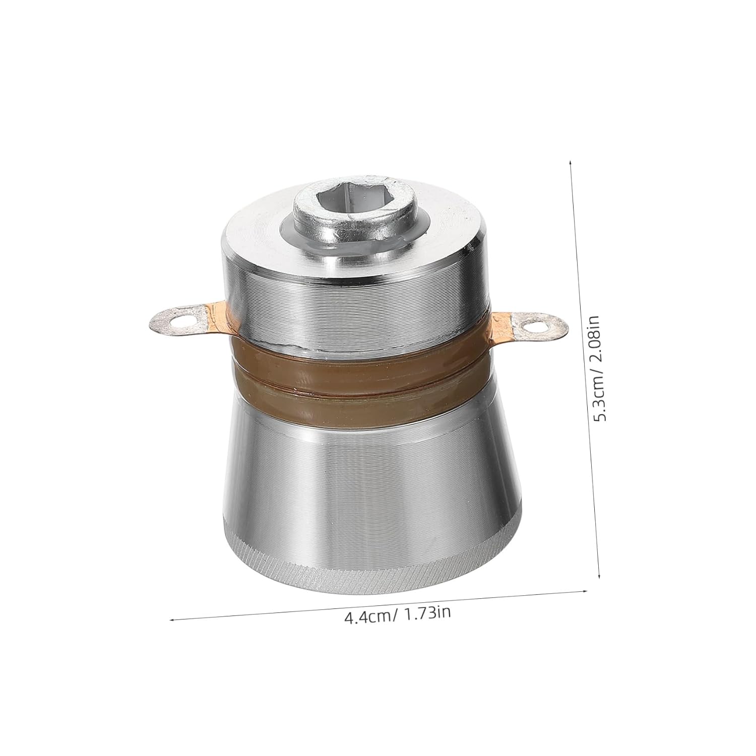 Zerodeko 60w Piezoelectric Transducer Cleaner for Efficient Removal Compact Design for Home Use Performance for Jewelry and Dentures
