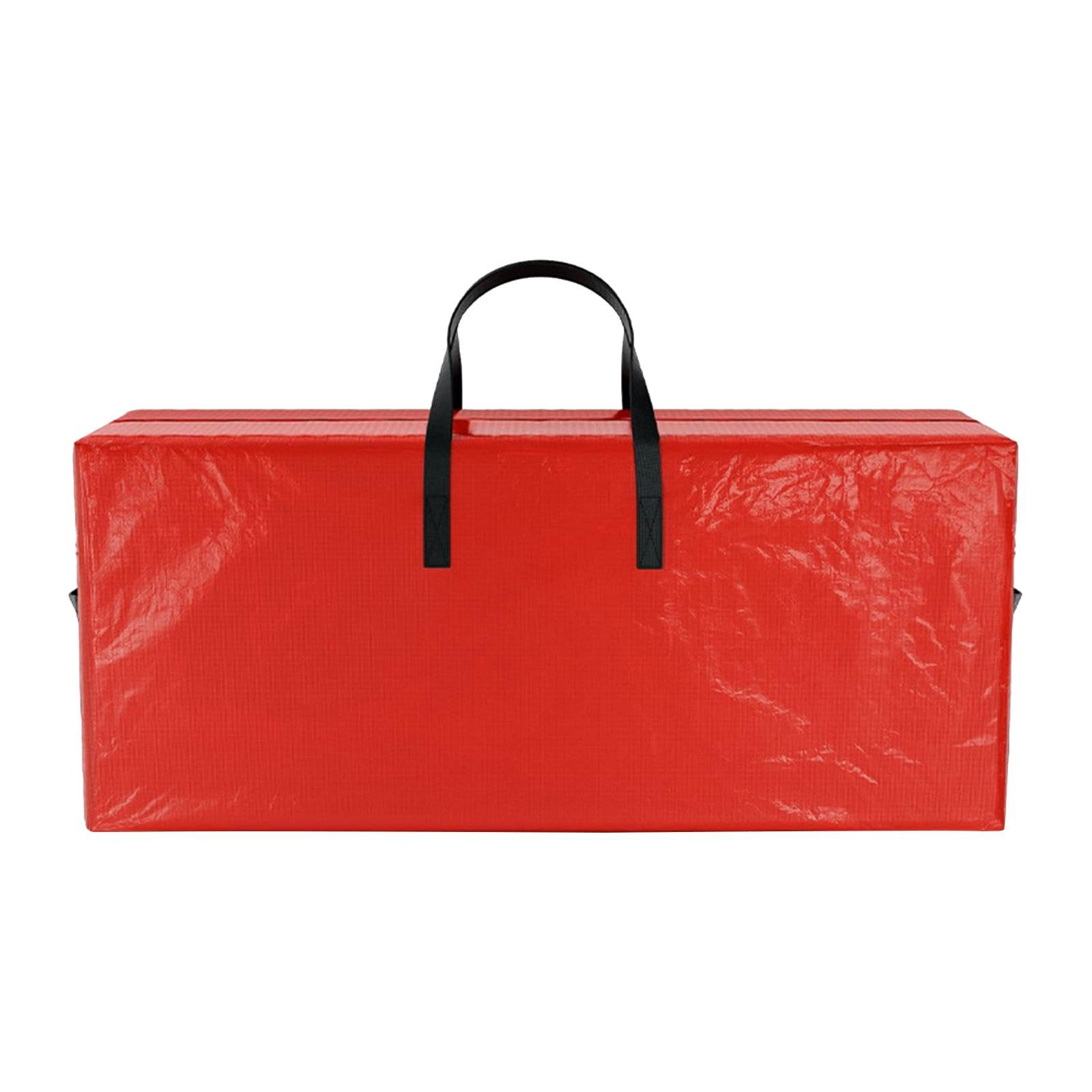Sac de rangement sapin de Noël contre la moisissure et la déchirure boîte rouge