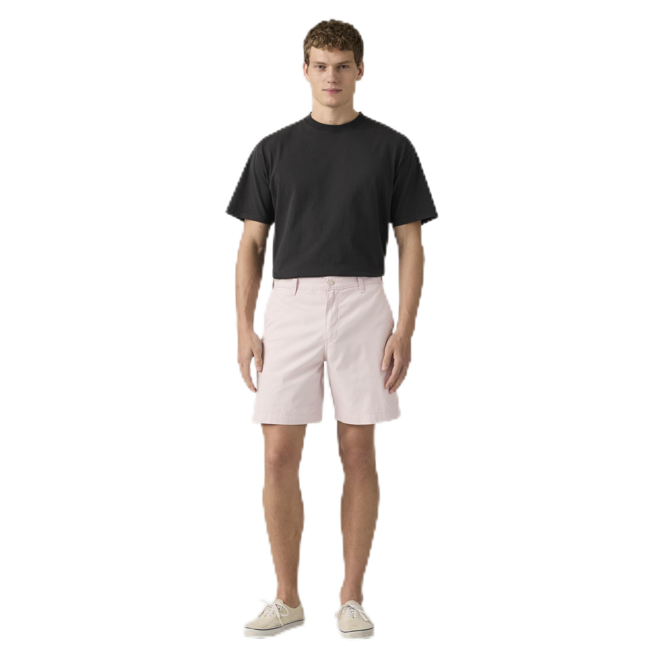 Levi's Men's Hushed Violet Twill - Pink Shorts Xx Chino Mid Rise, Soft, Pink (Hushed Violet), W29/L28