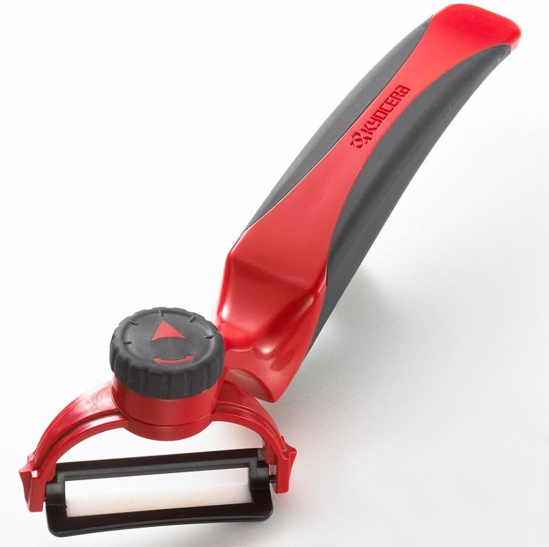 Kyocera Advanced Ceramic Perfect Peeler, Red: The Perfect Peeler: Home & Kitchen