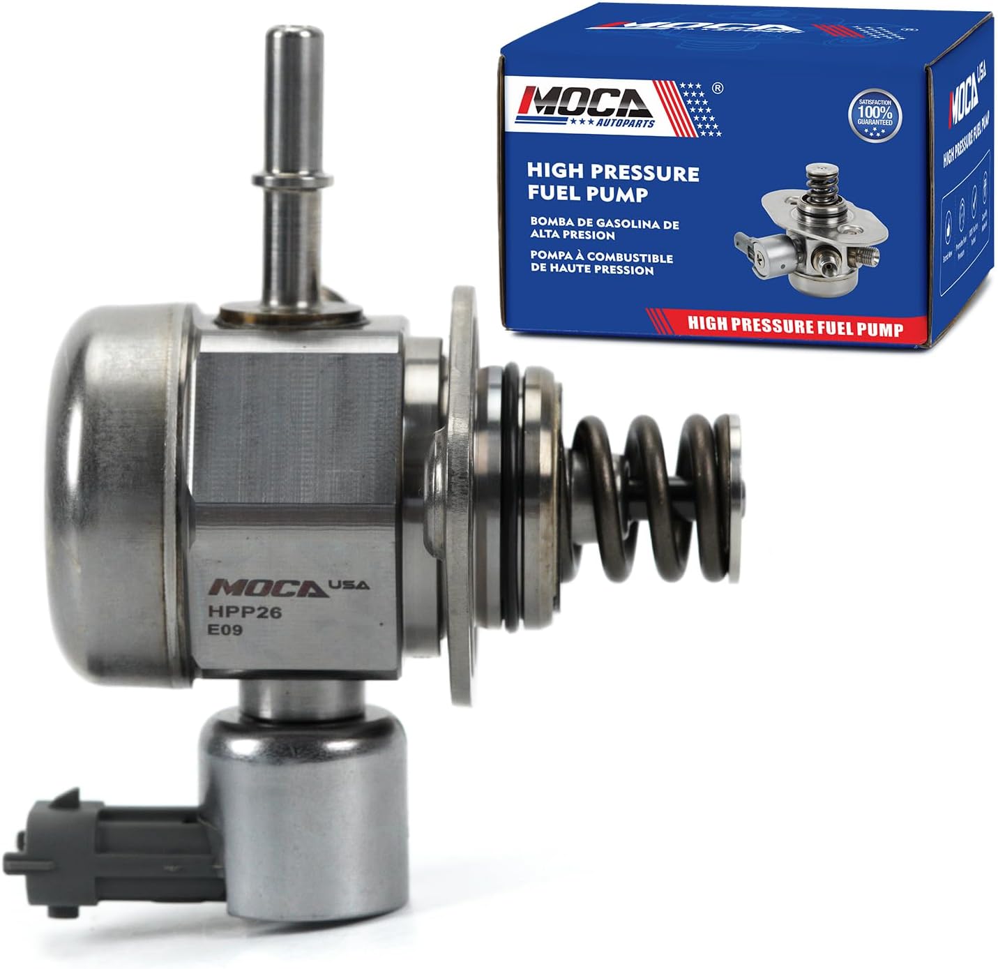 MOCA High Pressure Fuel Pump fits Ford 2012-2014 Edge, 2013-2016 Escape, 2012-2015 Explorer, 2013-2018 Focus, 2013-2016 Fusion Turbocharged 2.0L