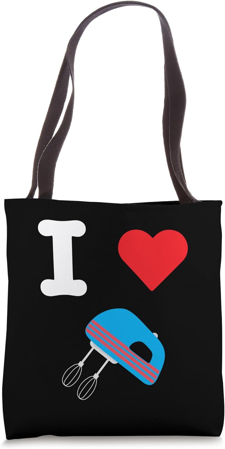 I Love Hand Blenders Kitchen Appliance Mixers Emulsify Food Tote Bag