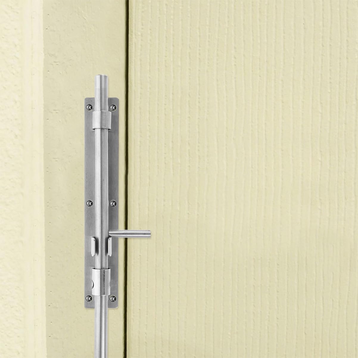 2pcs Heavy Duty Stainless Steel Barrel Bolt Latch Thickened Slide Lock for Wooden Doors Fences and More Door Security Easy Installation