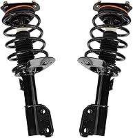 Vista 969 de Detroit Axle - Kit de suspensión delantera de 10 piezas para Chevy Aveo Aveo5 Pontiac G3 Wave 2 Ready Struts Assembly 2 Enlaces de barra