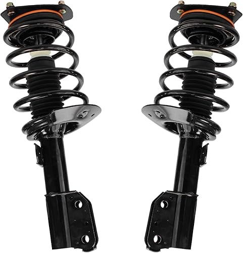 Miniatura 969 de Detroit Axle - Kit de suspensión delantera de 10 piezas para Chevy Aveo Aveo5 Pontiac G3 Wave 2 Ready Struts Assembly 2 Enlaces de barra