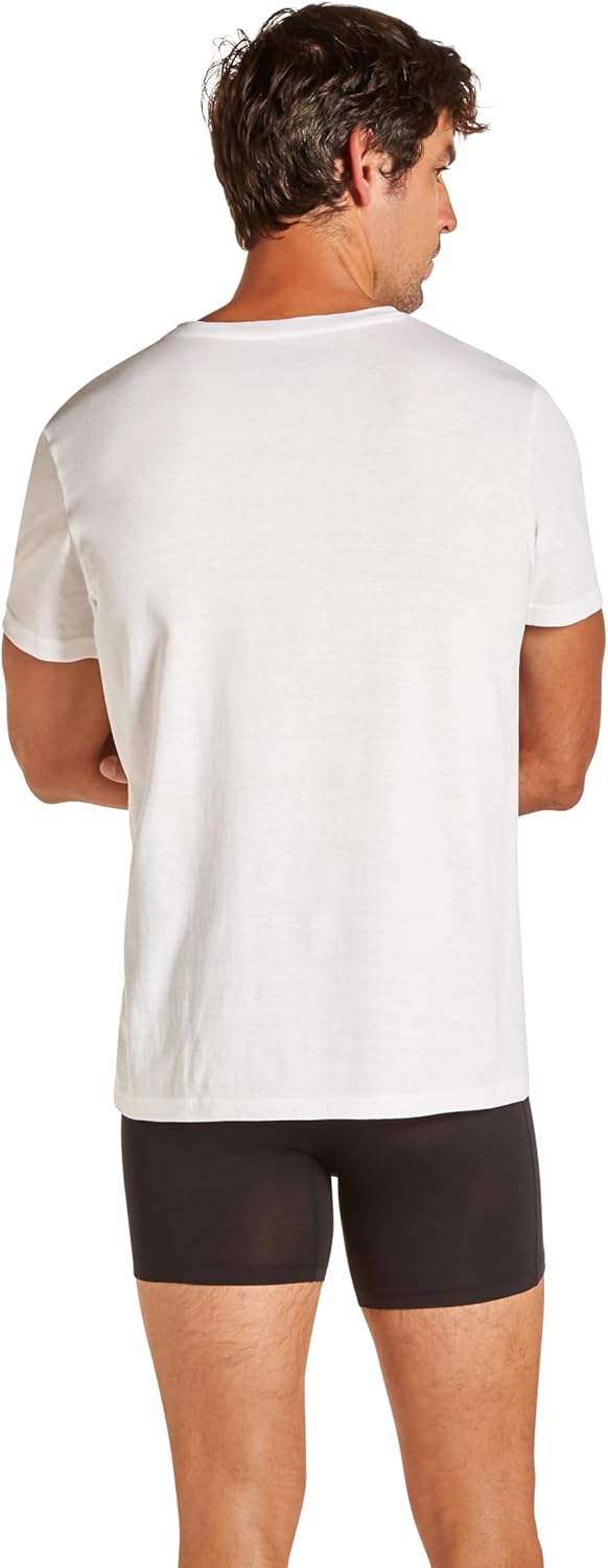 TAHARI Men's 4-Pack Cotton Stretch Crew Neck T-Shirt – Soft, Breathable & Flexible Fit Undershirt - Image 4