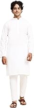 SKAVIJ Men's Casual Kurta Pajama Set Regular Fit Traditional Dress Yoga Outfit